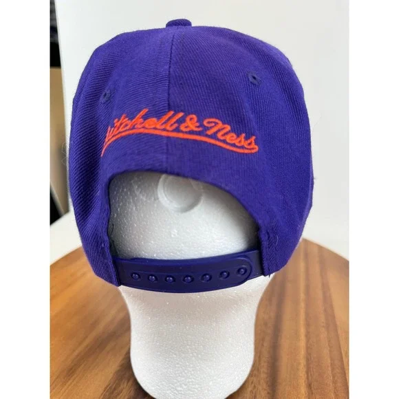 Phoenix Suns Swingman Hat Cap Mitchell & Ness Hardwood Classic Snapback Mauve - Picture 5 of 14